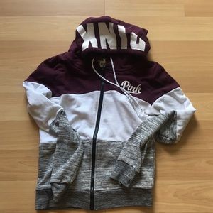 Victoria’s Secret pink full zip